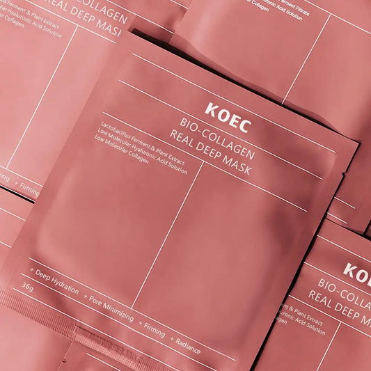 Pack de 5 masques au collagène